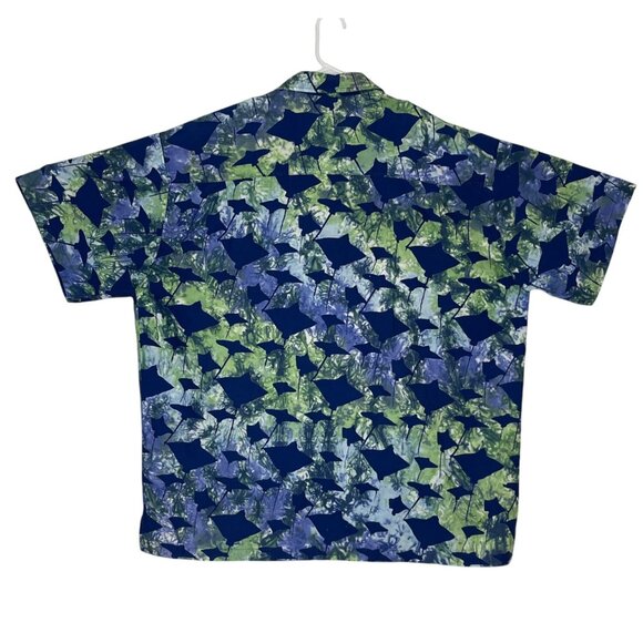 Rum Reggae Cabana Shirt "Eagles On High" Short Sleeve Pockets Size 4XL - Picture 2 of 14